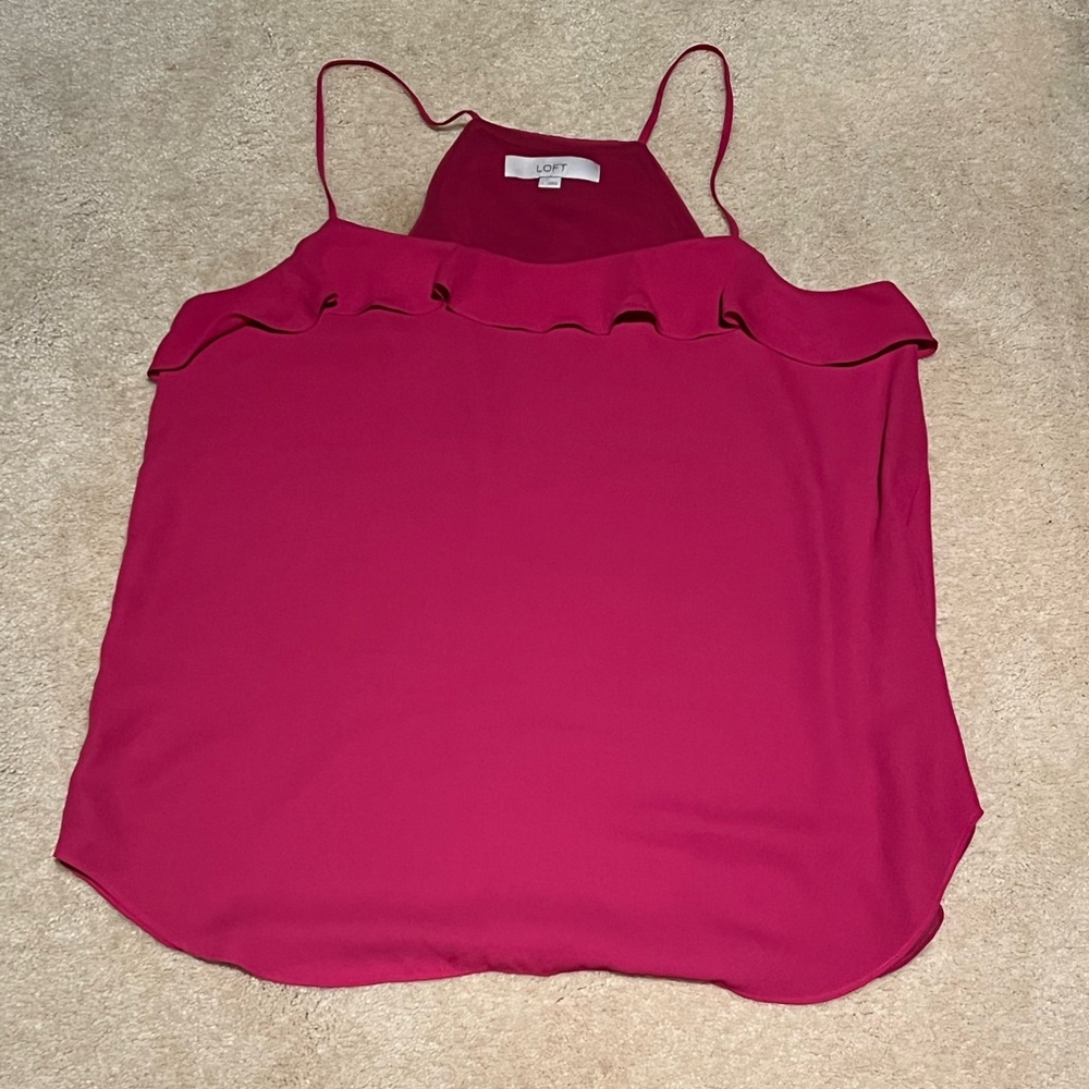 Elegant Fuchsia Loft Tank